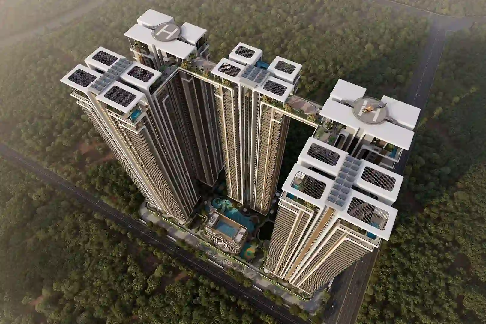 TVH Cenotaph Road ultra luxury apartments in Chennai